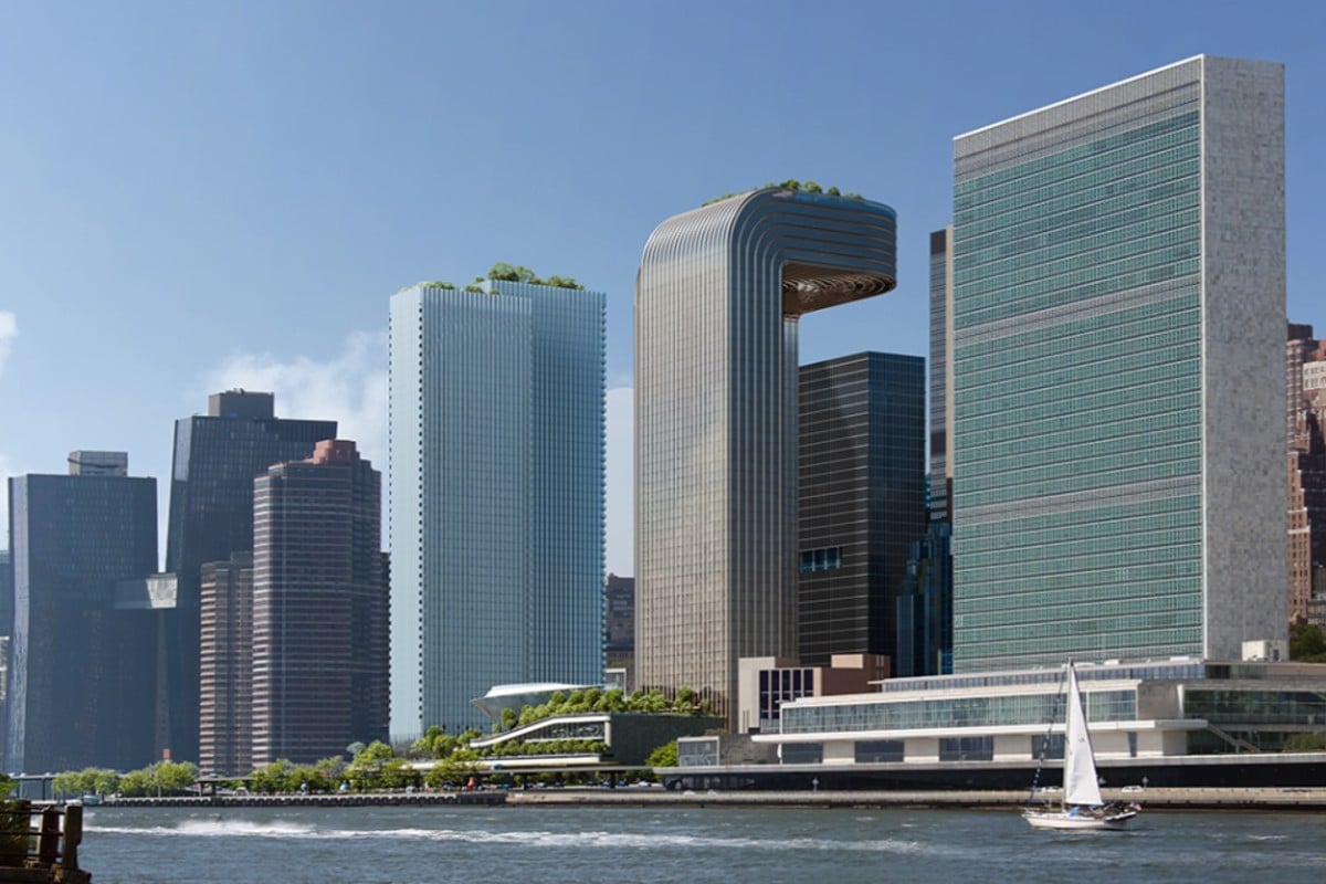 Rendering of Freedom Plaza New York City casino